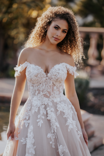Allure Bridals A1160 #2 Mocha/Champagne/Ivory/Nude thumbnail