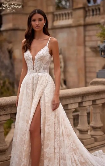La Femme B1338 #1 Ivory/Nude thumbnail