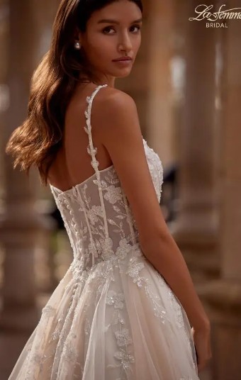 La Femme B1351 #1 Ivory/Nude thumbnail