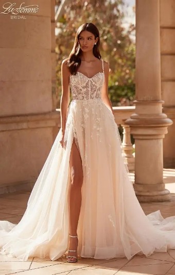 La Femme B1351 #0 default Ivory/Nude thumbnail