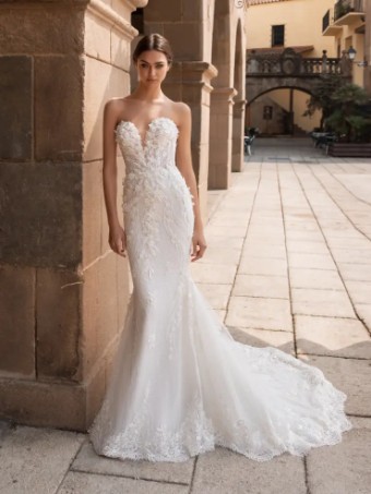 Pronovias Aethra #0 default Off White/Crystal thumbnail