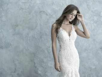 Allure Bridals Sale 9651 #3 Almond/Champagne/Ivory/Nude thumbnail
