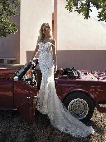 Pronovias Sale Phuket* #0 default Off White/Nude/Light Beige thumbnail