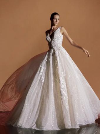 Pronovias SAI #2 Off White/Light Peach thumbnail