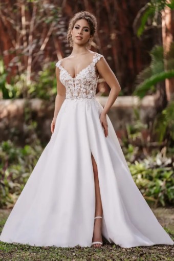 Allure Bridals Sale 9954 #0 default Ivory/Nude thumbnail