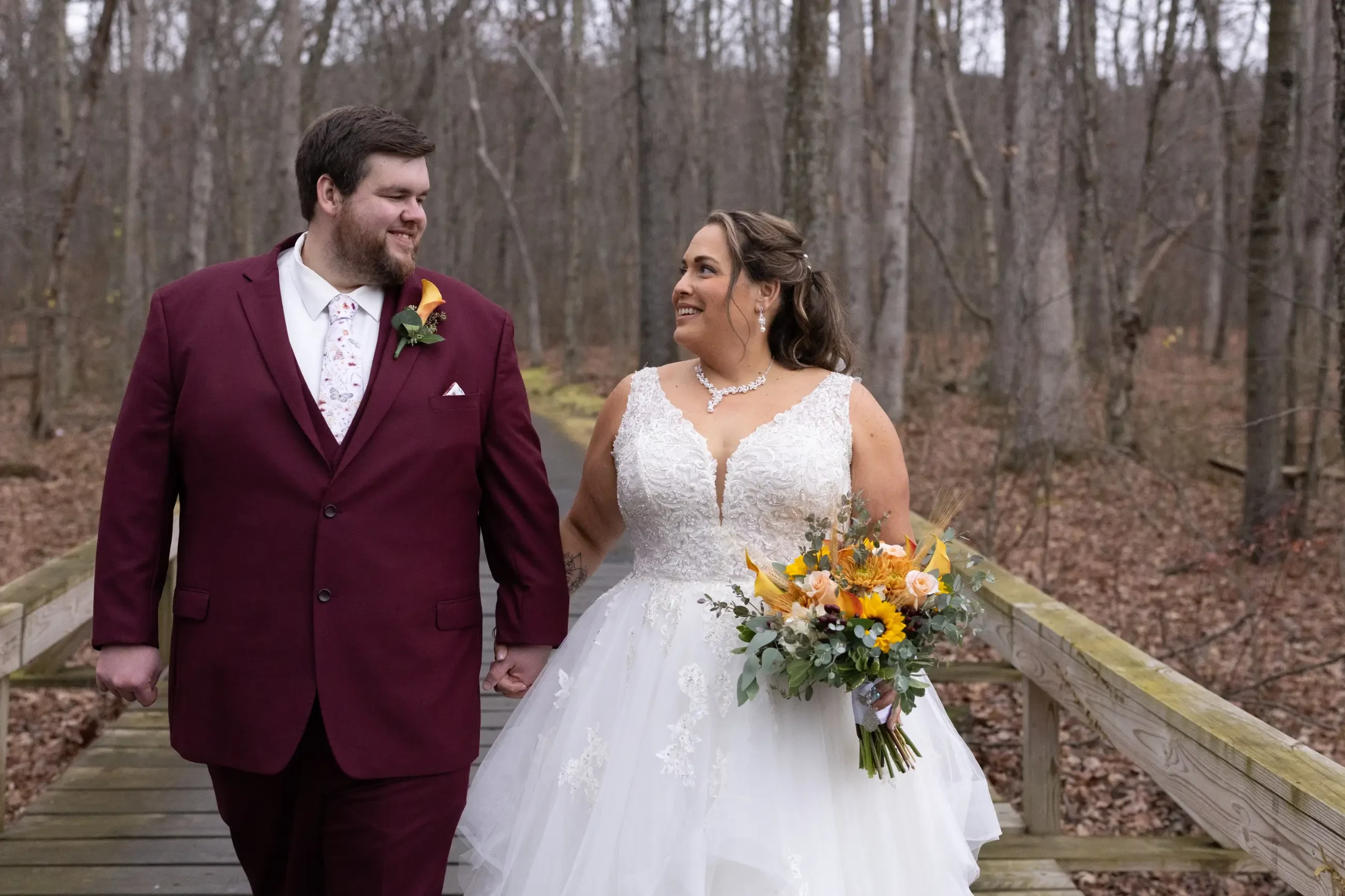 Stacy and Mathew. Mobile Image