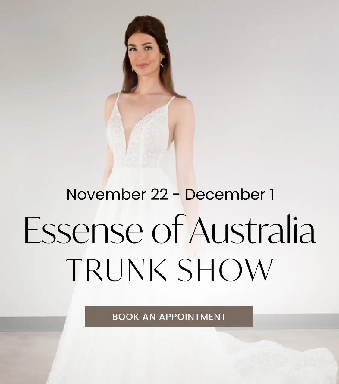 essesnse of australia trunk show