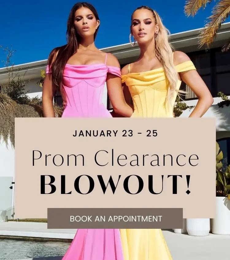 prom clearance blowout