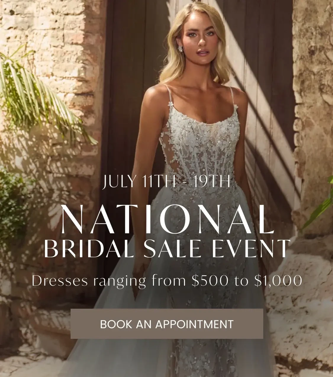 National Bridal Sale Event 2026