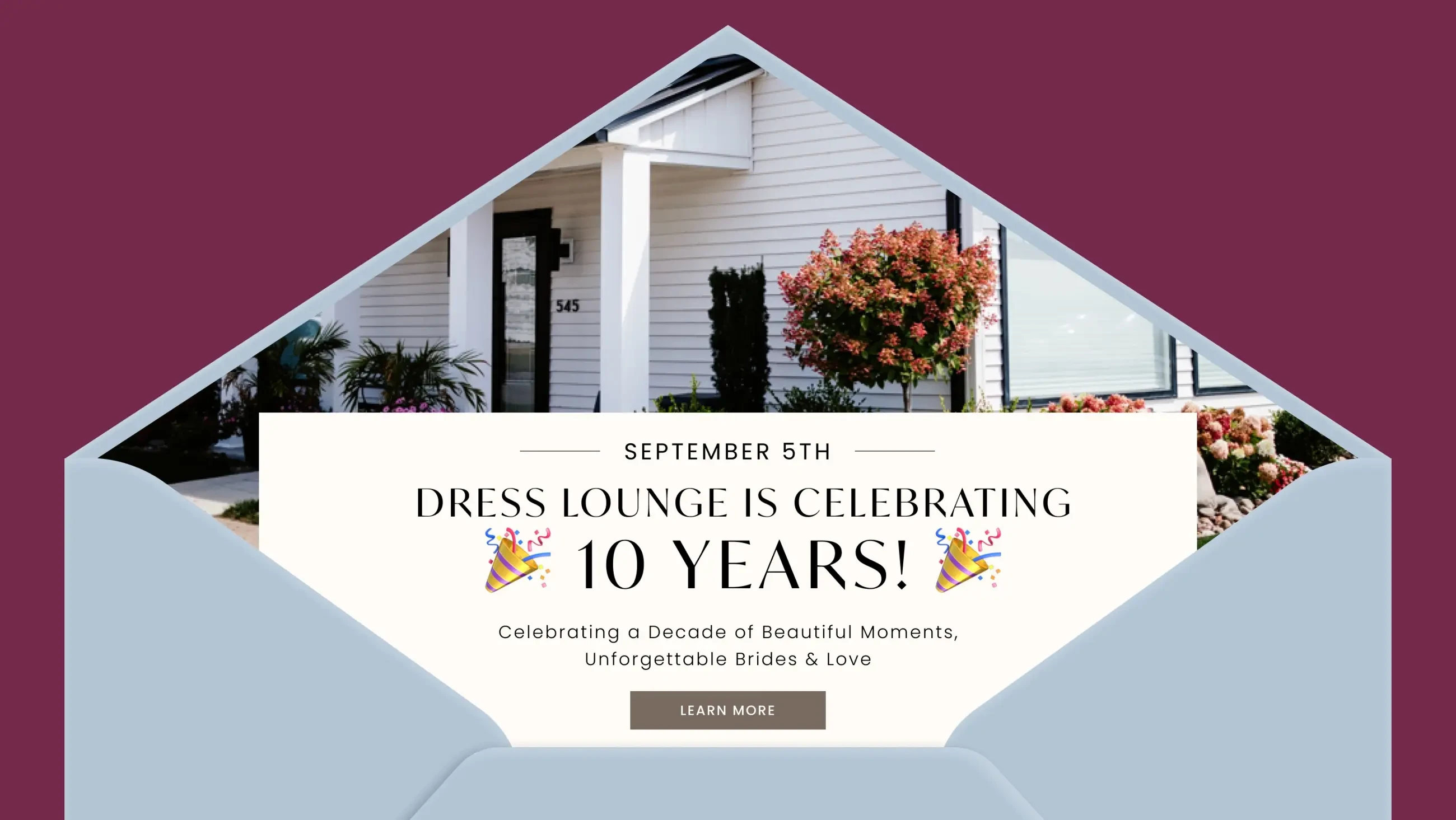 10 years anniversary event